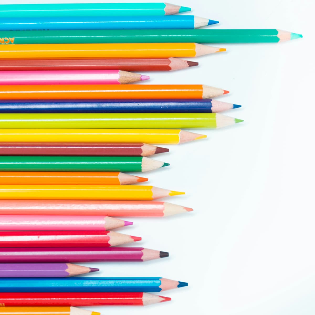 Sélection de couleurs vives pour illustrer l'A/B testing de la charte graphique