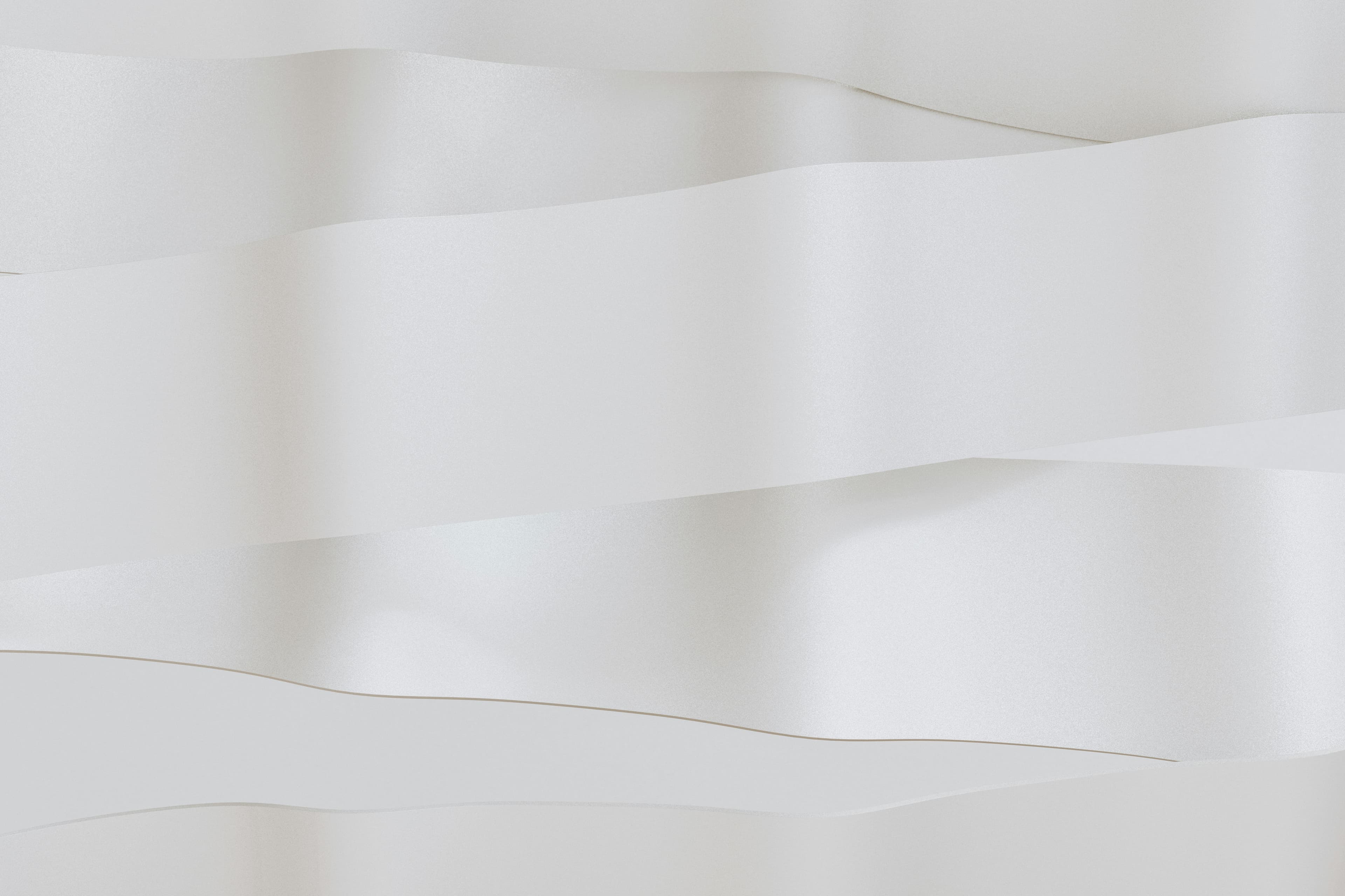 Folds blancs abstraits créant un design minimaliste