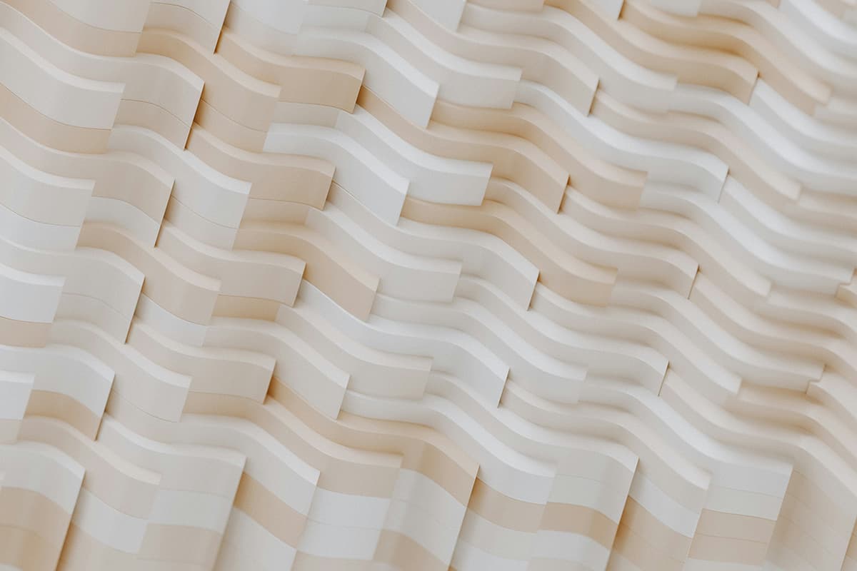 Texture minimaliste blanche avec des plis, parfaite pour un arrière-plan B2B élégant
