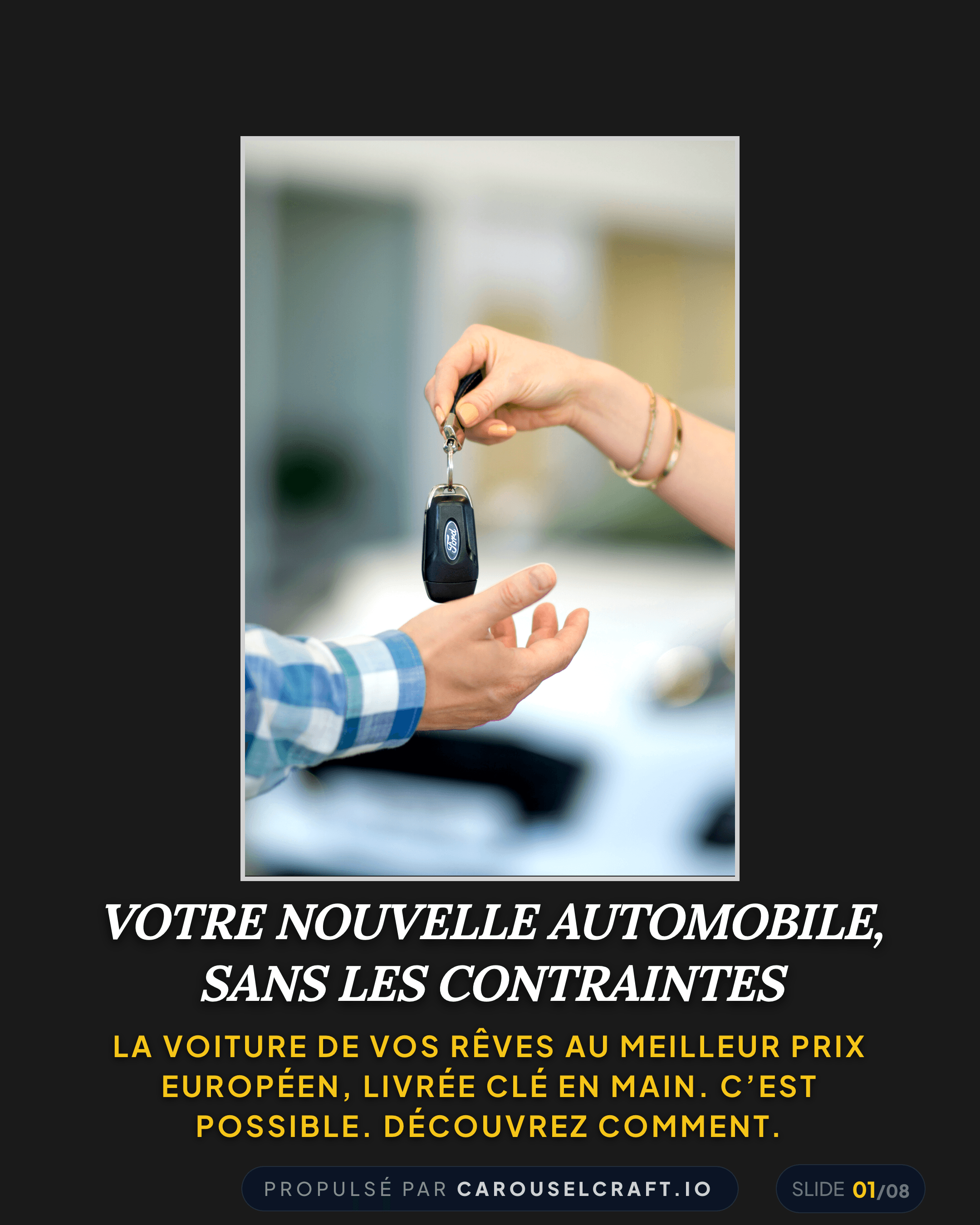 Slide 1 - Mandataire automobile